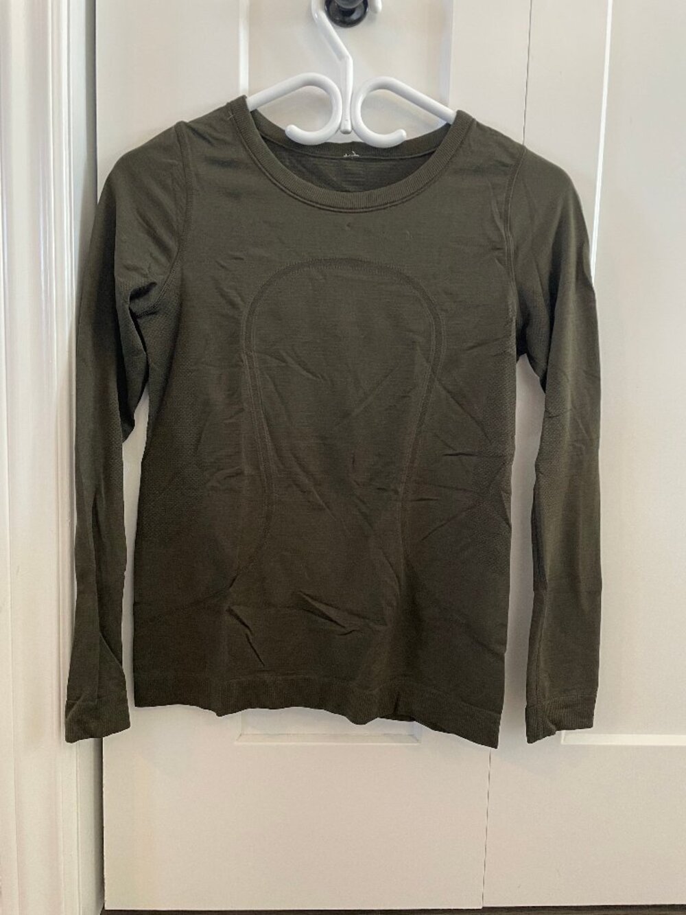 Lululemon Swiftly Relaxed Long-Sleeve Shirt Waist Length - Size 4 - Green